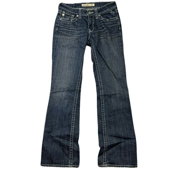 Women's Big Star Jeans Hazel Curvy Fit Size 26R Boot Cut Denim Thick Stitch - Picture 1 of 11